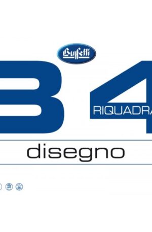 Album da disegno B4 – 33×48 cm – Liscio riquadrato