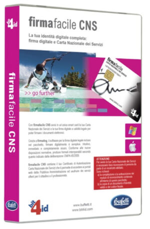 Firmafacile CNS Smart Card – ATTIVABILE DA REMOTO