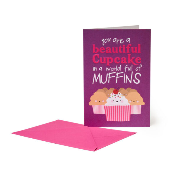 Biglietto per Ogni Ricorrenza - Cupcake