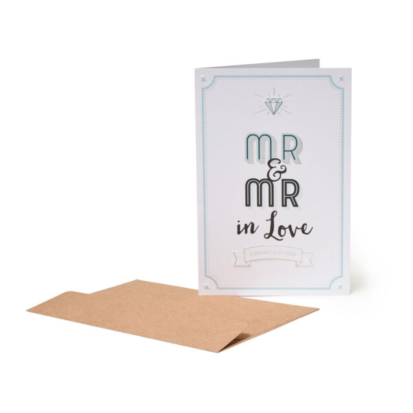 Biglietto di Congratulazioni - Mr&Mr