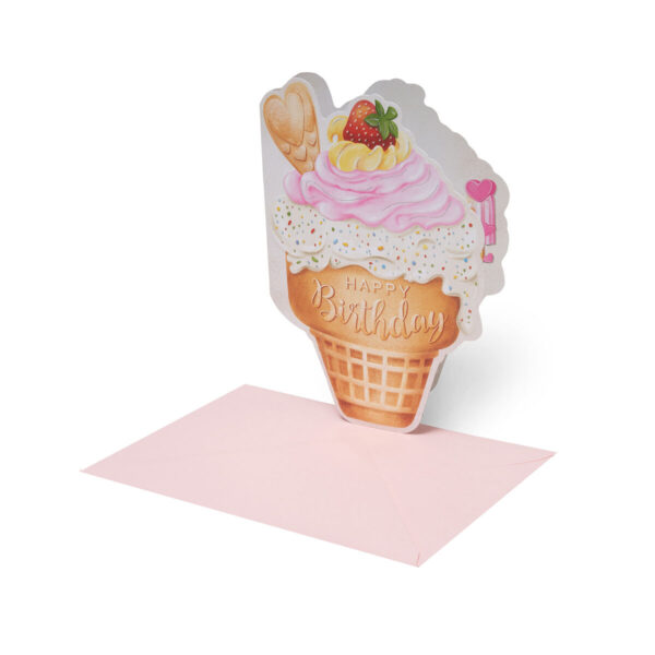 Biglietto d'Auguri - Happy Birthday - Ice Cream