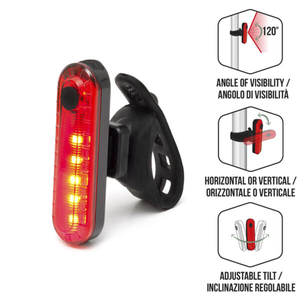 Luce Posteriore per Bici