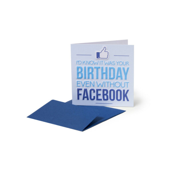 Biglietto di Auguri di Compleanno - Facebook