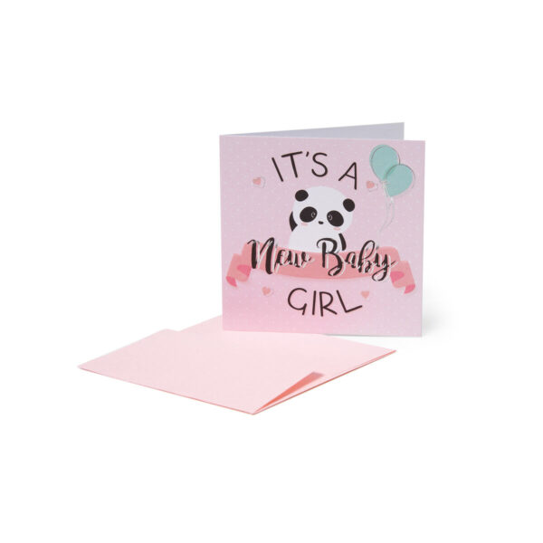 Biglietto di Congratulazioni - Nascita Bimba