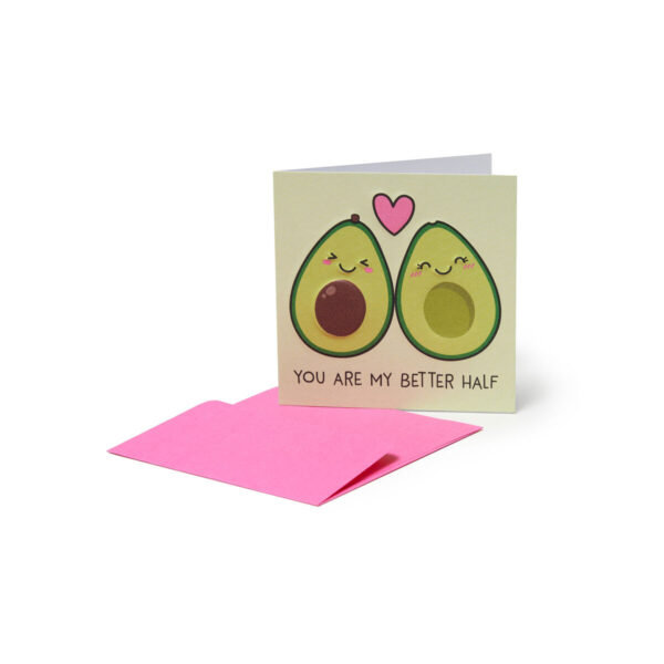 Mini Biglietto d'Auguri - Avocado Love