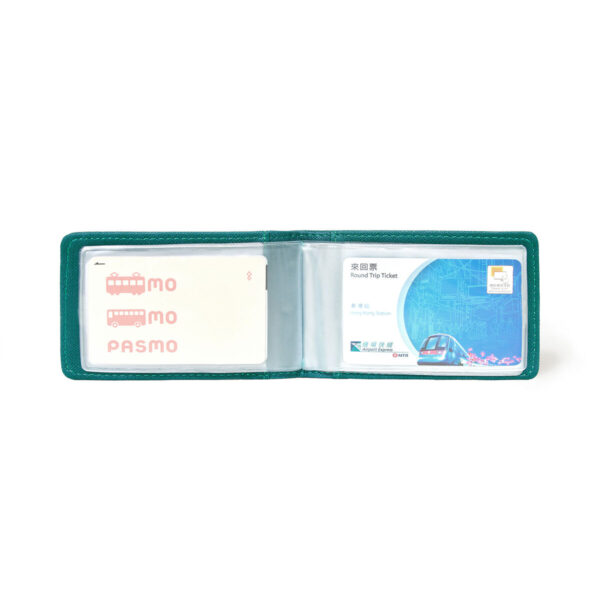 Porta Carte di Credito da Viaggio - Blu Petrolio - Rfid Blocking