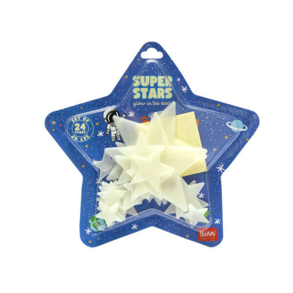 Super Stars - Stelle Fosforescenti Adesive