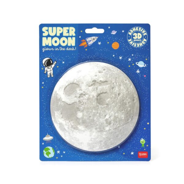 Super Moon - Luna Fosforescente Adesiva