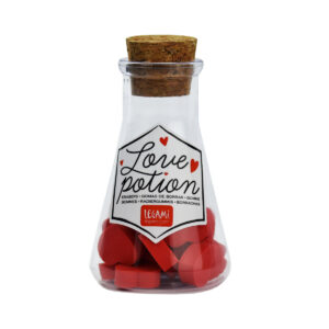 Love Potion Set di 18 Gomme a Forma di Cuore