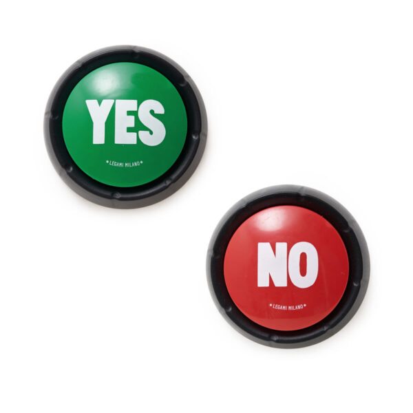 YES & NO - Set di Due Pulsanti Sonori
