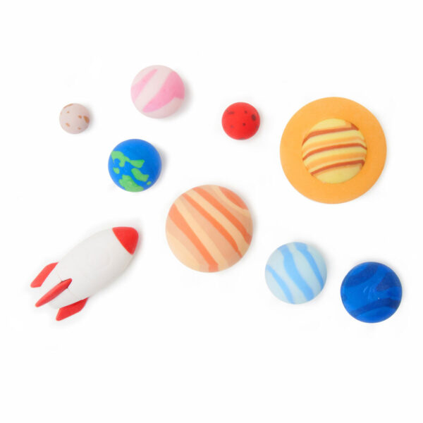 Solar System - Set di 9 Gomme