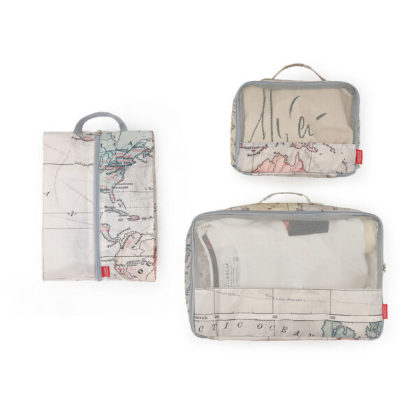 Travel Organiser - Set di tre buste da viaggio
