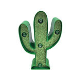 Glitter cactus light